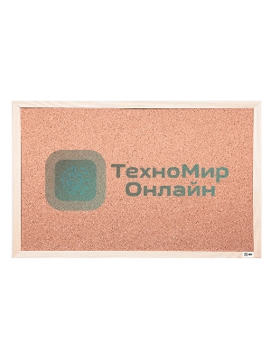Демонстрационная доска Cactus CS-CWBD-30x45 пробка пробковая 30x45 см деревянная рама коричневый