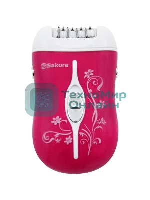 Эпилятор Sakura SA-5540P 2нас 2скор аккум