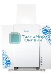 Вытяжка наклонная Gefest ВО 3603 К18 белый, 60 см, 550 куб. м/ч, 65 дБ