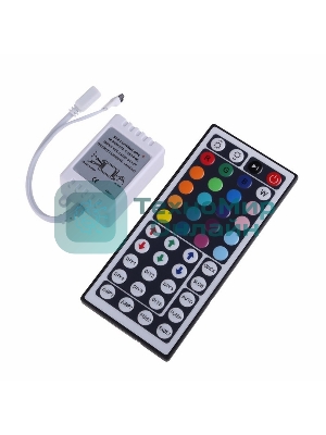 Мини контроллер LED ИК(IR) 72 W/144 W, 44 кнопки, 12 V/24 V