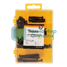 Набор саморезов по дереву Kranz 60 шт.