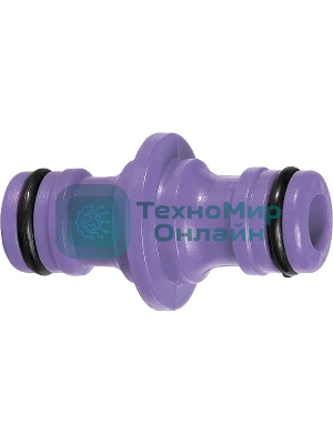 Переходник-соединитель Palisad пластмассовый, штуцерный