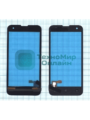 Сенсорное стекло (тачскрин) для Xiaomi Mi 2S, черное