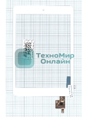 Сенсорное стекло (тачскрин) teXet TM-7853, белое