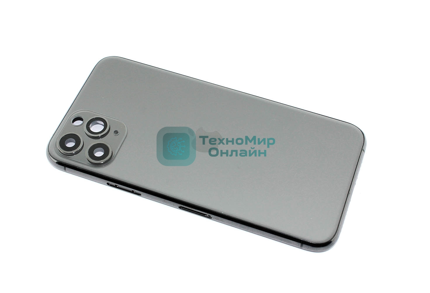 Задняя крышка (корпус) в сборе с рамкой для Apple iPhone 11 Pro черный