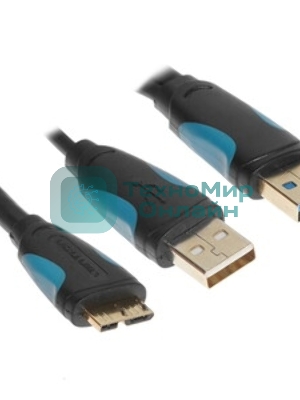 Кабель Vention USB 3.0 AM/micro B - 2м.