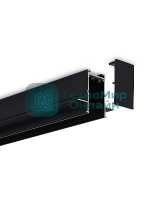 Шинопровод встраиваемый Ambrella light GL1010 BK черный IP20 220V 2000*62.5*56