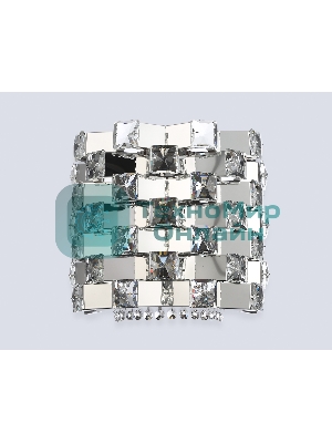 Настенный светильник Ambrella light LH41012/2 CH/CL хром/прозрачный E14*2 max 40W 300*190*270