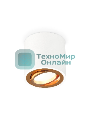 Светильник Ambrella Light XS7531004 SWH/PYG белый песок/золото желтое полированное MR16 GU5.3 (C7531, N7004)