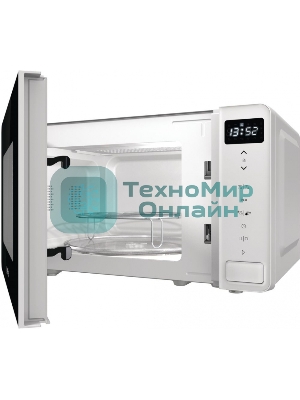 Микроволновая печь Gorenje MO20S4W белый, 20 л, 800 Вт, переключатели - сенсор