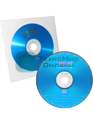 Диск CD-R Mirex 700 Mb, 48х, Standart, Бум. конверт (1), (1/600)
