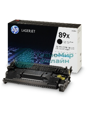 Картридж лазерный HP CF289X черный для HP LJ M507/MFP M528 (10000 стр.)