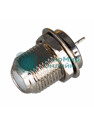 Разъем PROconnect гнездо F на корпус с контактом