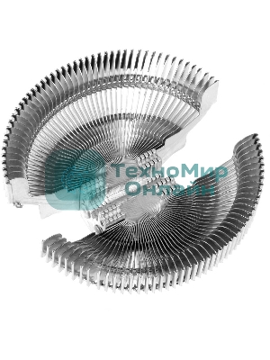 Кулер Cooler ID-Cooling DK-01 черный/серебристый 92мм алюминий 2500rpm 29db 95W 52мм