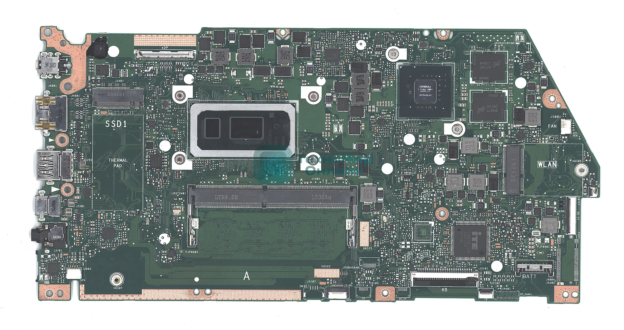 Материнская плата для Asus X531FL 8G/I5-8265U