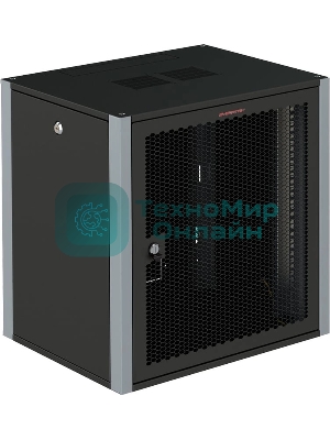 Шкаф коммутационный Sysmatrix (WP 6612.930) настенный 12U 600x600 мм пер. дв. перфор. 2 бок. пан. 60 кг серый 24 кг IP20