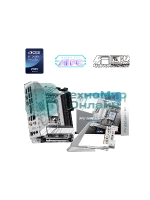 Материнская плата MSI MPG Z890I EDGE TI WIFI, LGA 1851, Intel Z890, 2xDDR5, 2xSATA, 4xM.2, 1xPCIe 5.0 x16, 1xHDMI, 2xThunderbolt 4, 1xUSB-C, 1x 5Gb LAN, 7xUSB-A 10Gbps, 2xUSB-A 5Gbps, 1xUSB-C 20Gbps, 7.1, 2x3.5 мм, TOSLINK, Mini-ITX