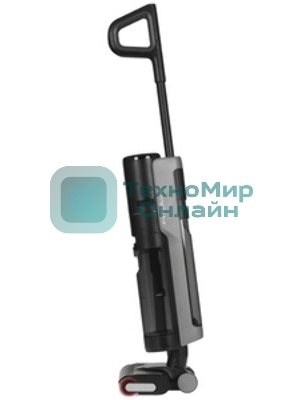 Пылесос моющий Dreame Wet and Dry Vacuum H12 Pro серый, питание от аккумулятора, 300 Вт, уборка влажная/сухая, пылесборник 0,9 л, работа от АКБ max - 35 мин