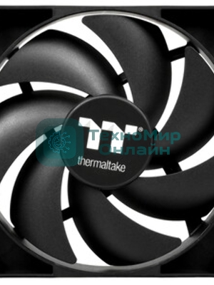 Комплект вентиляторов для корпуса Thermaltake CT140 (2 шт.) черный, 140 мм, 1500 об/мин, 30.5 дБ, 4 pin