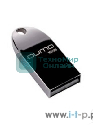 Флешка USB 2.0 QUMO 16Gb, Cosmos QM16GUD-Cos-d Dark