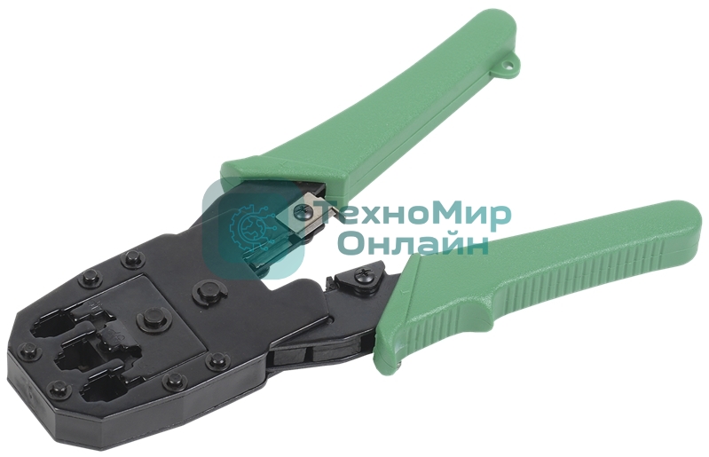 Инструмент обжимной ITK TM1-G10V для RJ45 RJ12 RJ11 ручка ПВХ