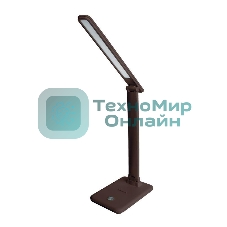 Светильник настольный UF-730 С10 LED 11Вт 3 ур. ярк. корич. Ultraflash 14178