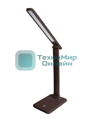 Светильник настольный UF-730 С10 LED 11Вт 3 ур. ярк. корич. Ultraflash 14178