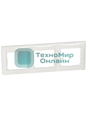 Рамка 3-м Valena горизонт. бел. (DIY-упак.) Legrand 694242