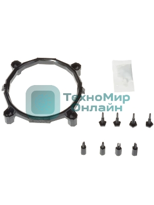 Кулер Cooler ID-Cooling DK-01 черный/серебристый 92мм алюминий 2500rpm 29db 95W 52мм