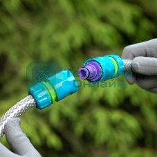 Переходник-соединитель Palisad пластмассовый, штуцерный