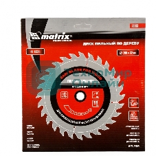 Диск Matrix Пильный по дереву, 200x32мм, 48 зубьев, + кольцо, 30/32 Professional