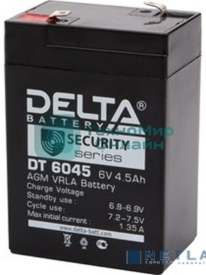 Аккумулятор Rexant 6 В 4,5 А/ч