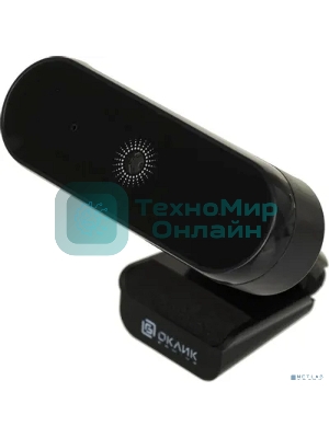 Камера Web Оклик OK-C008FH черный 2Mpix (1920x1080) USB2.0 с микрофоном
