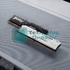 Оперативная память Kingston Fury Beast, DDR5, 32GB (2x16GB), 5200MHz, CL40, DIMM, с радиаторами, белый