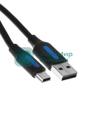 Кабель Vention USB 2.0 AM/mini B 5pin - 1м