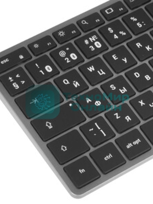 Клавиатура Satechi Slim X2 беспроводная, Bluetooth, серый