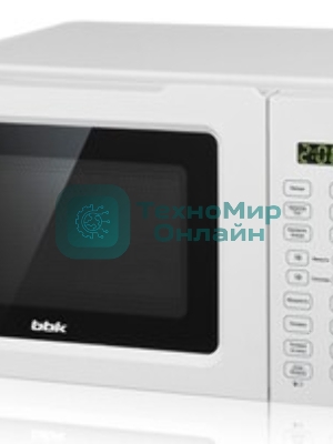 Микроволновая печь BBK 17MWS-785S/W белый, 17 л, 700 Вт, переключатели - сенсор