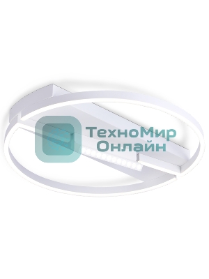 Светильник Ambrella light FL51459/1+1 WH белый 72W 3000K-6400K+4200K D600*110 (ПДУ РАДИО 2.4G)