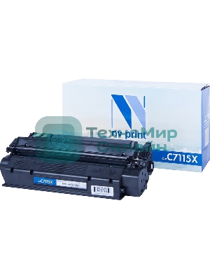 Картридж лазерный NVPrint совместимый HP C7115X для LJ 1000/1200/1220/3300 (3500k)