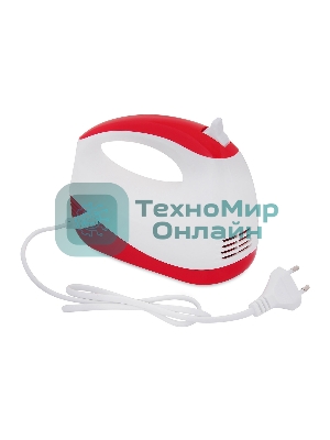 Миксер ручной Starwind SHM-251 250 Вт, белый/коралловый