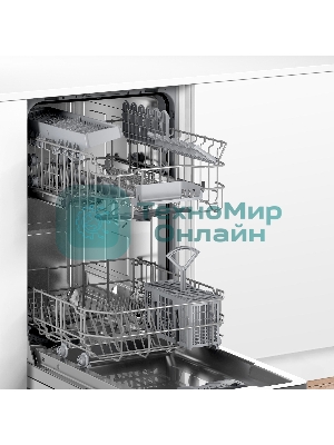 Встраиваемая посудомоечная машина Bosch SPV2IKX10E, черный, 44.8 см, 9 компл., 48 дБ, класс A+