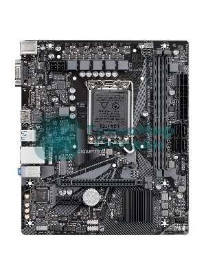 Материнская плата Gigabyte H610M H V3 DDR4, LGA 1700, Intel H610, 2xDDR4, 4xSATA, 1xM.2, 1xPCIe 4.0 x16, 1xPCIe x1, 1xHDMI, 1x 1Gb LAN, 2xUSB-A 3.2 Gen 1, 4xUSB-A 2.0, 3x 3.5 мм, 7.1, mATX
