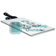 Модуль вентиляторный Rexant потолочный с 6-ю вентиляторами, без термостата, для шкафов серии Standart с глубиной 1000мм