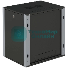 Шкаф коммутационный Sysmatrix (WP 6612.930) настенный 12U 600x600 мм пер. дв. перфор. 2 бок. пан. 60 кг серый 24 кг IP20