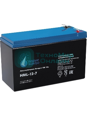 Батарея для ИБП Парус Электро, профессиональная серия HML-12-7