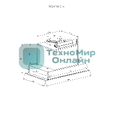 Вытяжка встраиваемая Kuppersberg Inflat 60 W белый, 60 см, 780 куб. м/ч, 65 дБ