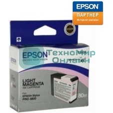 Картридж струйный Epson C13T580600 для Stylus Pro 3800 80 мл light magenta