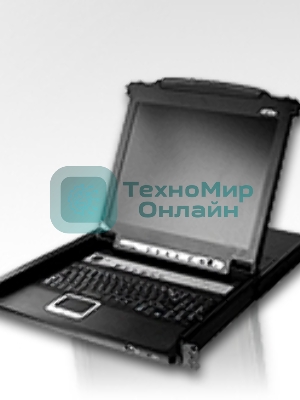 Квм консоль ATEN SINGLE RAIL 16P PS/2-USB LCDKVMP 19INCH (CL5716NR).