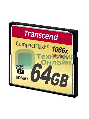 Флеш карта CF 64Gb Transcend TS64GCF1000 (1000X) 