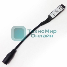 Мини контроллер LED с разьемом 5,5х2,1 мм 72/144 W, 3 кнопки, 12 V/24 V